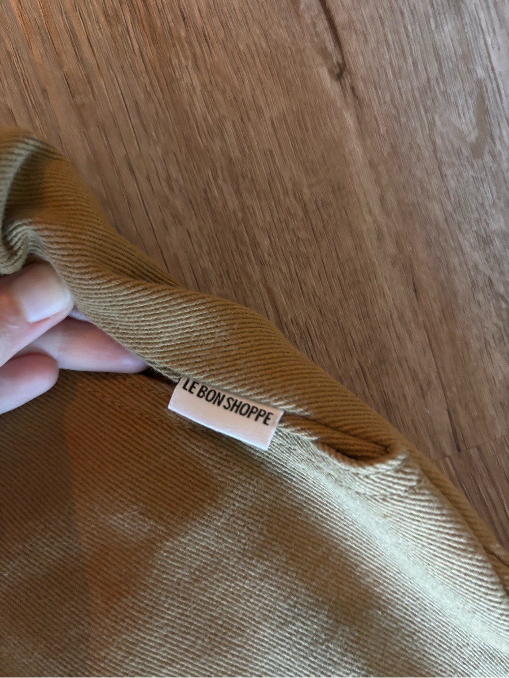 Le Bon Shoppe Arc Pants - S Tobacco - NWOT - Picture 4 of 6